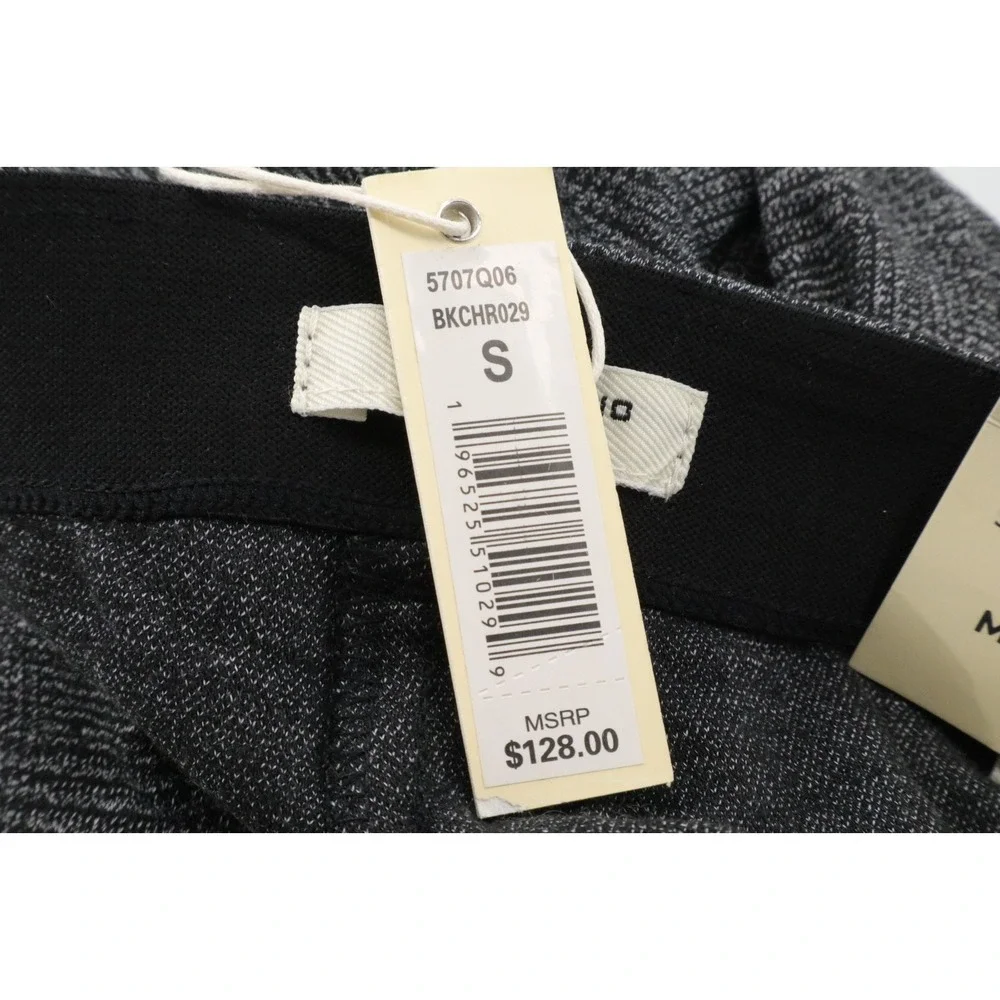 NWT Max Studio Womens Slim Trousers Gray Stretch Mid Rise Ankle Pants Small - Picture 9 of 12